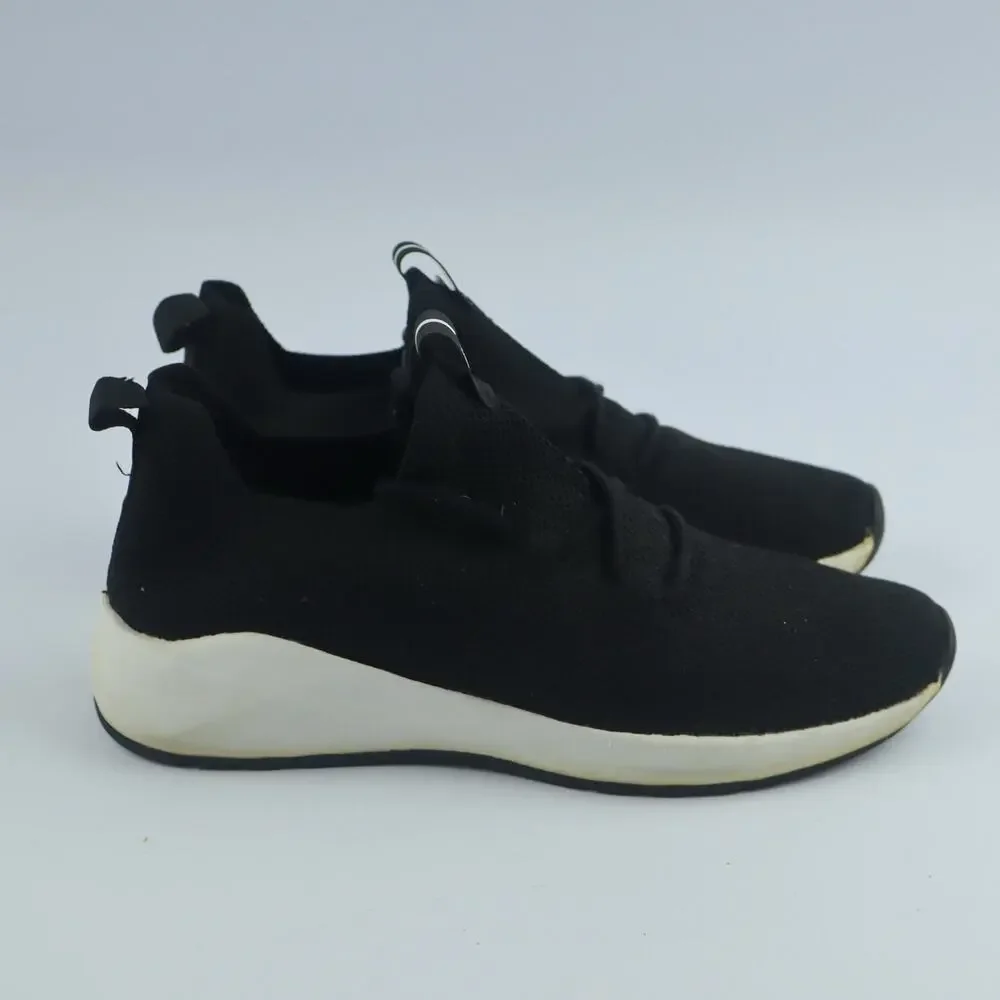 Aldo women's running sneaker, low top, mesh, lace-up, color black, size 7.5